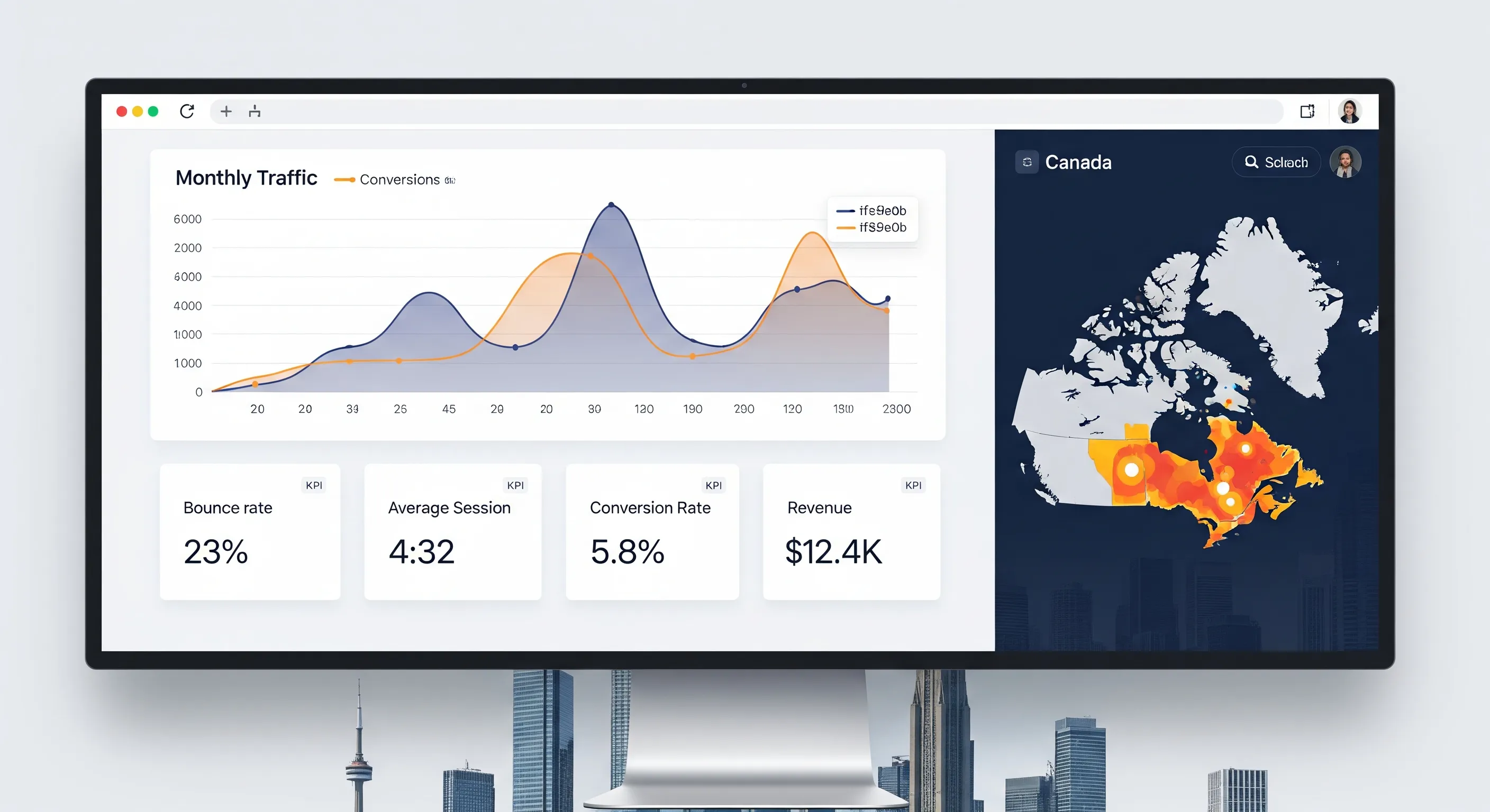 Privacy-First Analytics feature interface screenshot